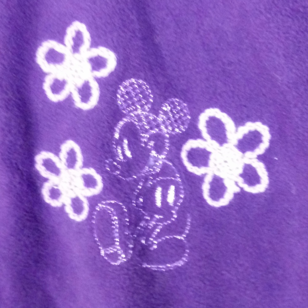 Disney Parks Vintage Mickey Mouse Purple Vest 3X - Picture 5 of 6